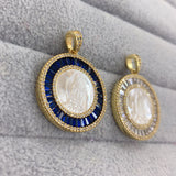 Round Lady Guadalupe Necklace Pendant – Jewelry Gift Ideas — 9