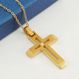 Fashion Simple Sense Hollow Jeweled Cross – Jewelry Gift Ideas — 2