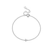 925 Sterling Silver Bracelet Women's Simple – Jewelry Gift Ideas — 4