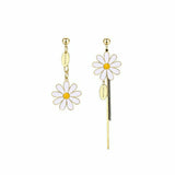 Fashion Asymmetric Flower Earrings – Stylish Gifts — 5