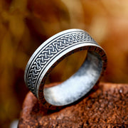 Stainless Steel Viking Celtic Knot Ring For Men – Gifts for Him — 4