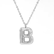 Fashion Letter Necklace Female Stainless Steel – Jewelry Gift Ideas — 16