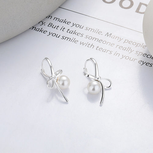 Creative Trendy Design Earrings Silver – Holiday Gift Ideas — 2
