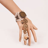 Women's Retro High-end Lace Ring Gear Clock – Jewelry Gift Ideas — 7