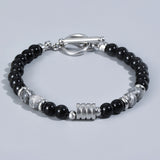 Stainless Steel OT Buckle Tiger-Eye Bracelet Men – Jewelry Gift Ideas — 5