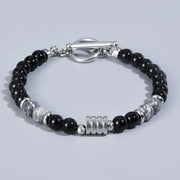 Stainless Steel OT Buckle Tiger-Eye Bracelet Men – Jewelry Gift Ideas — 5