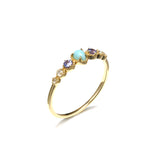 925 Silver Natural Haiwen Tanzanite Ring Girl – Gifts for Kids — 3