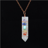 Moon Hexagonal Column Pendant – Jewelry Gift Ideas — 2