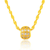 High-end Atmosphere Necklace 24k Gold Plated Bead – Jewelry Gift Ideas — 4