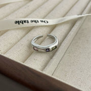 Sweet Small Colored Love Zircon Ring – Gifts for Couples — 2