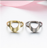 Adjustable Star Moon Stainless Steel Geometric Vintage – Stylish Gifts — 20