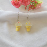 Mini Simulation Popcorn Earrings Sweet And Cute – Surprise Gifts — 6