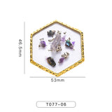 Nail Art Crystal Color Display Board Flower Shell – Beauty Gifts — 11