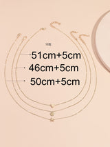 Fold Wear Simple Love Pendant Star Necklace – Jewelry Gift Ideas — 5