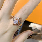 Women's Retro Persian Lace Set Ring – Gifts for Her — 6