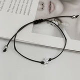 Heart Bracelet Simple Alloy Heart-shaped Wax Line – Jewelry Gift Ideas — 12