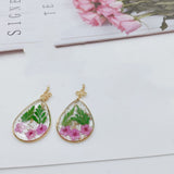 Women's Natural Dry Flower Drop Earrings – Gifts for Her — 4