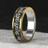 Viking Knot Silver Set Bronze Ring Male – Gifts for Him — 1