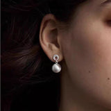 French Handmade Brushed Ball Earrings – Practical Gifts — 1