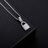 S925 Silver Small Lock Necklace Female Fashion – Jewelry Gift Ideas — 5