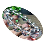 Natural White Crystal Single Circle Bracelet – Jewelry Gift Ideas — 3
