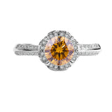 Sterling Silver Moissanite Bridal Bouquet Ring – Gift Ideas — 6