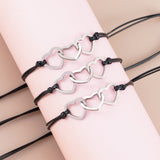 Stainless Steel Hollow Love Sisters Friendship – Jewelry Gift Ideas — 5