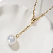 Ladies Adjustable Y-shaped Pearl Necklace – Jewelry Gift Ideas — 6