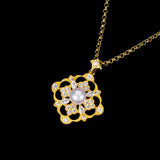 Light Luxury 925 Silver Natural Pearl Pendant – Jewelry Gift Ideas — 4