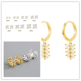 Stainless Steel Zircon Earrings – Gift Ideas — 2