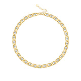 Women's Titanium Steel Chain Claw Diamond – Jewelry Gift Ideas — 6