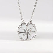 Net Red Clover Enamel Necklace Female – Jewelry Gift Ideas — 1