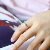 Exquisite Natural Haiwen Zircon Ring – Small Gift Ideas — 1