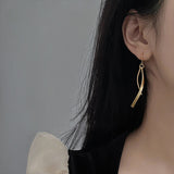 Women's Silver Fashion Tassel Line Earrings – Stylish Gifts — 4