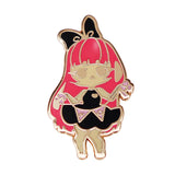Fashion Cute Cartoon Girl Metal Brooch – Stylish Gifts — 3