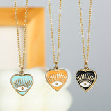 Fashion Love Oil Dripping Eyes Stainless Steel – Jewelry Gift Ideas — 10