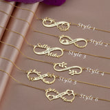 Custom Multi-name English Letter Necklace Laser – Jewelry Gift Ideas — 6