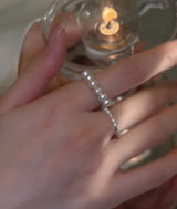 Natural Freshwater Pearl Diamond Splice Ring – Birthday Gifts — 5