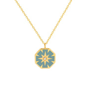Eight Star Diamond Compass Pendant Necklace – Jewelry Gift Ideas — 2
