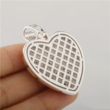 925 Silver Heart Shaped Zircon Pendant – Jewelry Gift Ideas — 2