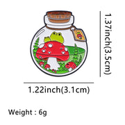 Frog Brooch Cartoon Golden M Badge Clothing – Stylish Gifts — 2