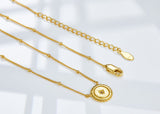 Silver Simple Stacking Necklace Clavicle Chain – Jewelry Gift Ideas — 4