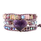 Handmade Bracelet Beads Leather Rope – Jewelry Gift Ideas — 3