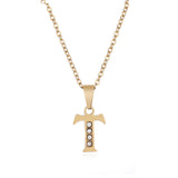 Diamond Necklace With English Letters – Jewelry Gift Ideas — 20