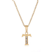 Diamond Necklace With English Letters – Jewelry Gift Ideas — 20