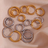 All-match Ear Clip Ear Hoop Jewelry Niche Stainless – Stylish Gifts — 8
