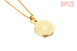 Stainless Steel Rhinestone Prayer English – Jewelry Gift Ideas — 14