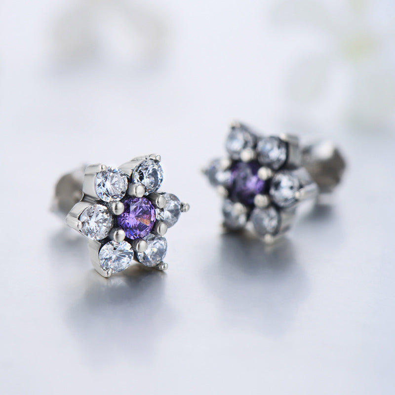 Chic Women's Zircon Diamond Earrings – Gifts for Her — 1