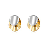 Sterling Silver Needle Irregular Silver Metal Stud – Unique Gift Ideas — 3