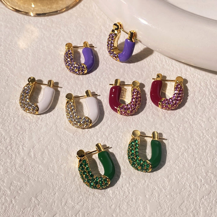High-grade Earrings Female Personality U-shaped – Gifts for Her — 1
